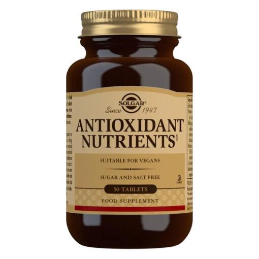 Solgar - Antioxidant Nutrients - 50 tabs