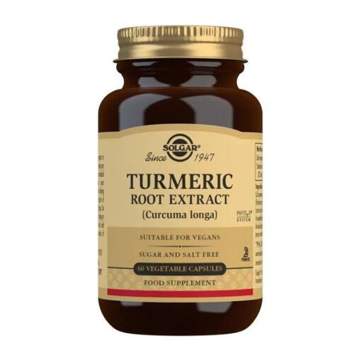 Solgar - Turmeric Root Extract - 60 vcaps