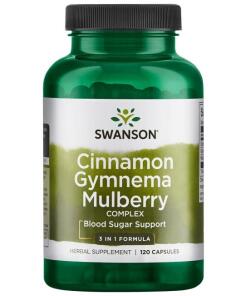 Swanson - Cinnamon Gymnema Mulberry Complex - 120 caps