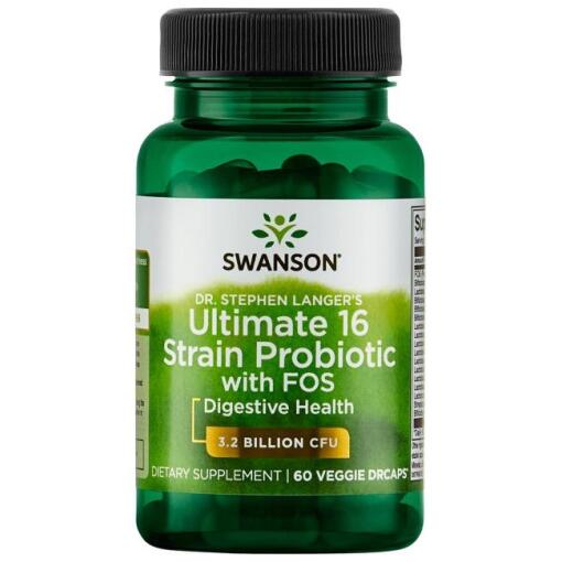 Swanson - Dr. Stephen Langer's Ultimate 16 Strain Probiotic with FOS