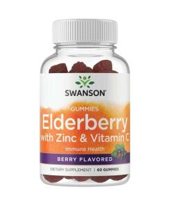 Swanson - Elderberry Gummies with Zinc & Vitamin C