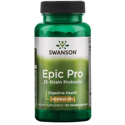Swanson - Epic Pro 25-Strain Probiotic - 30 vcaps