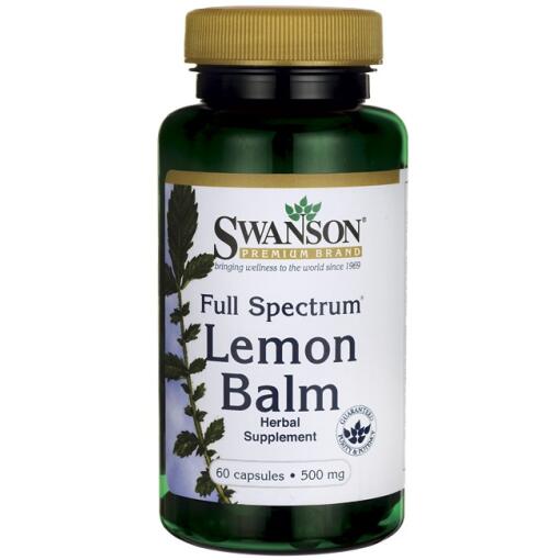 Swanson - Full Spectrum Lemon Balm