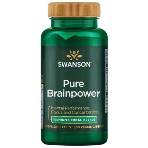 Swanson - Pure Brainpower - 60 vcaps