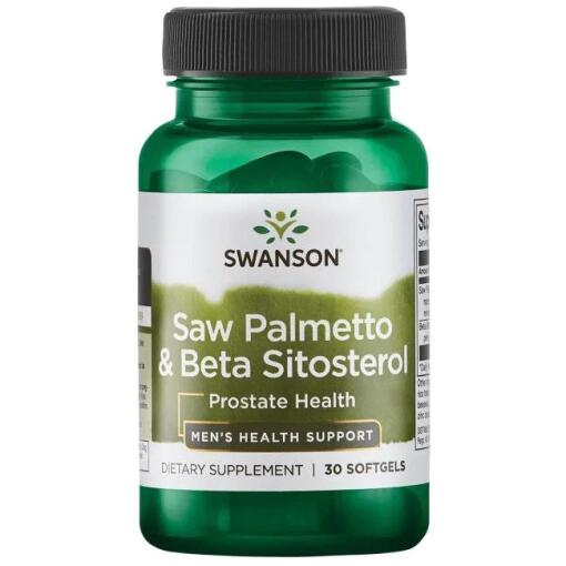 Swanson - Saw Palmetto & Beta-Sitosterol - 30 softgels