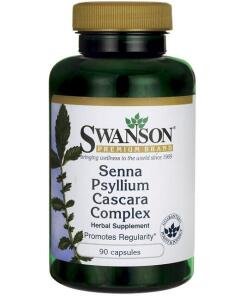 Swanson - Senna Psyllium Cascara Complex - 90 caps