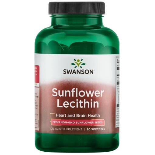 Swanson - Sunflower Lecithin - 90 softgels