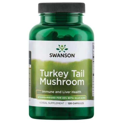 Swanson - Turkey Tail Mushroom - 120 caps