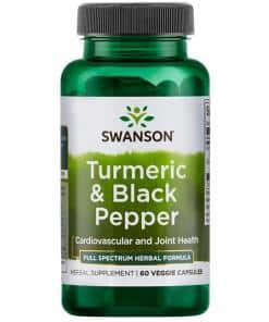 Swanson - Turmeric & Black Pepper - 60 vcaps