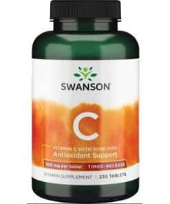 Swanson - Vitamin C with Rose Hips - Timed-Release