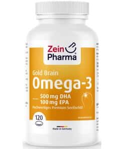 Zein Pharma - Omega-3 Gold - Brain Edition - 120 softgels