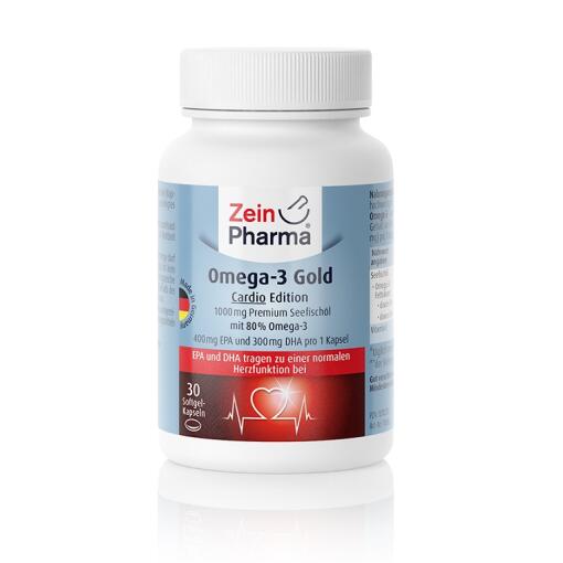 Zein Pharma - Omega-3 Gold - Cardio Edition