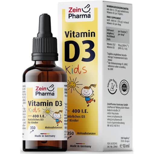 Zein Pharma - Vitamin D3 Drops For Kids