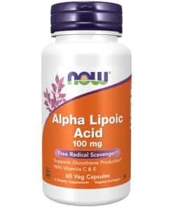 Alpha Lipoic Acid 100 mg Veg Capsules