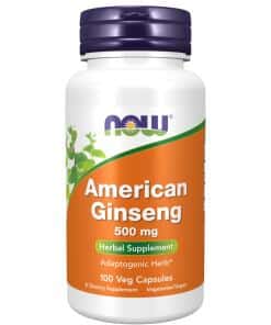 American Ginseng 500 mg - Veg Capsules