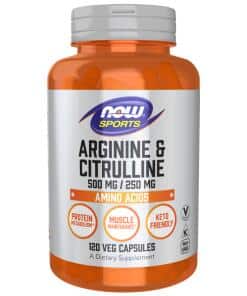 Arginine & Citrulline 500 mg / 250 mg Veg Capsules