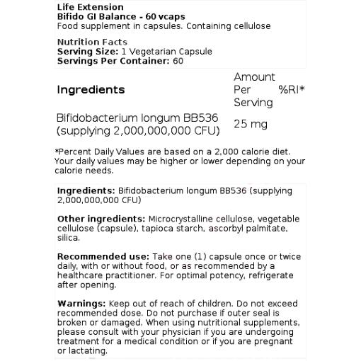 Bifido GI Balance - 60 vcaps