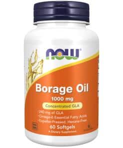 Borage Oil 1000 mg Softgels