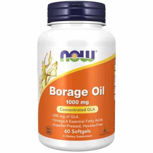 Borage Oil 1000 mg Softgels