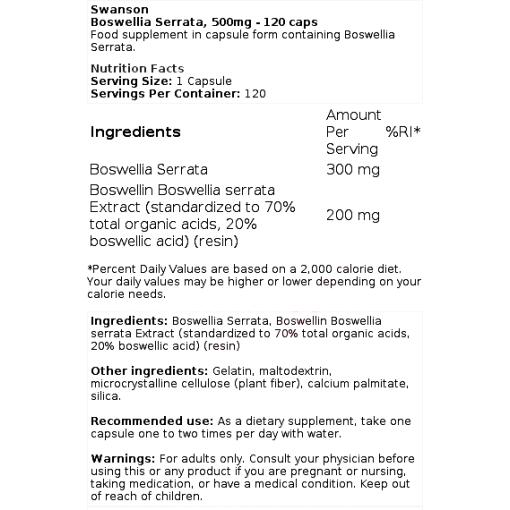 Boswellia Serrata
