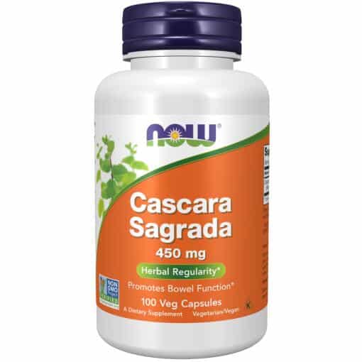 Cascara Sagrada 450 mg Veg Capsules