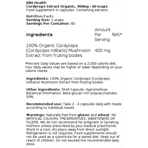 Cordyceps Extract Organic