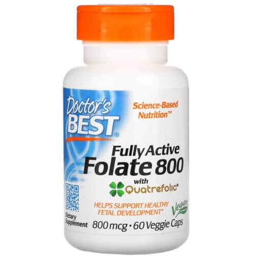 Doctor's Best Fully Active Folate 800