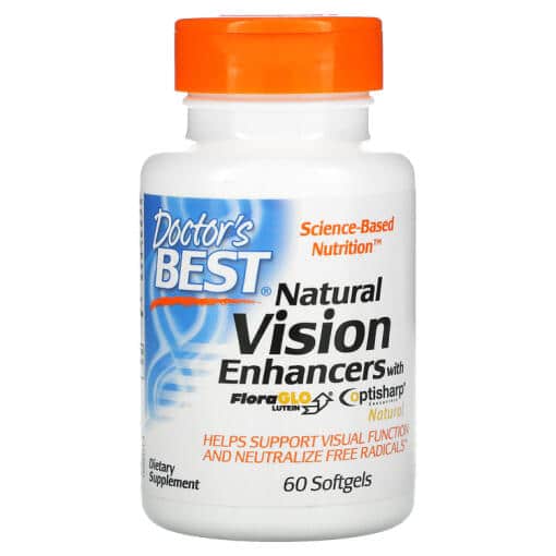 Doctor's Best Natural Vision Enhancers with FloraGlo Lutein