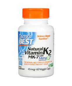 Doctor's Best Natural Vitamin K2 MK-7 with MenaQ7
