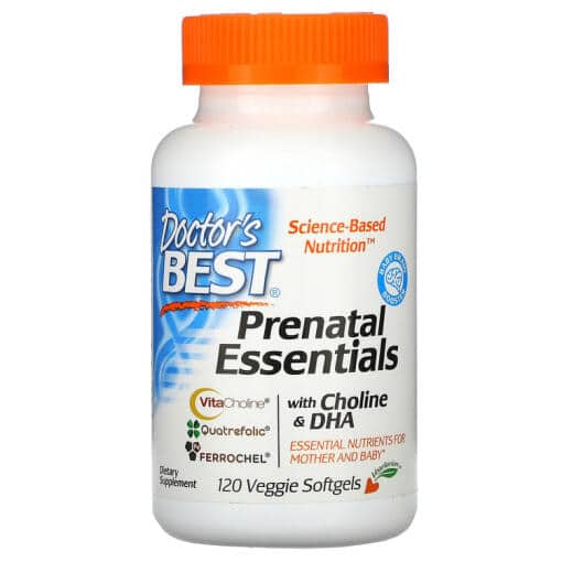 Doctor's Best Prenatal Essentials with Choline & DHA