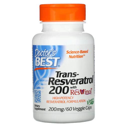 Doctor's Best Trans-Resveratrol 200  with Resvinol
