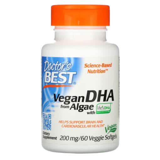 Doctor's Best Vegan DHA from Algae with Life's DHA