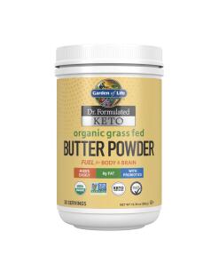 Dr. Formulated Keto Organic Grass Fed Butter 10.58oz (300g) Powder