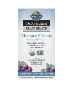 Dr. Formulated Memory & Focus For Adults 40+ 60 Tablets