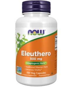 Eleuthero 500 mg Veg Capsules