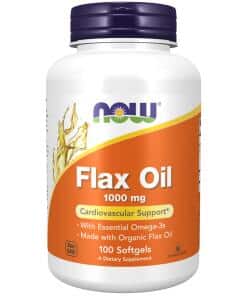 Flax Oil 1000 mg Softgels