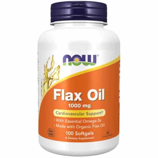 Flax Oil 1000 mg Softgels