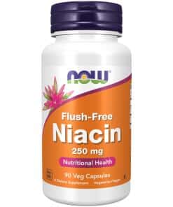 Flush-Free Niacin 250 mg Veg Capsules