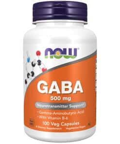 GABA 500 mg Veg Capsules