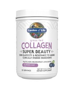 Grass Fed Collagen Super Beauty Blueberry Acai 9.52oz (270g) Powder