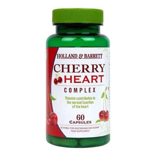 Holland & Barrett Cherry Heart 500mg 60 Capsules