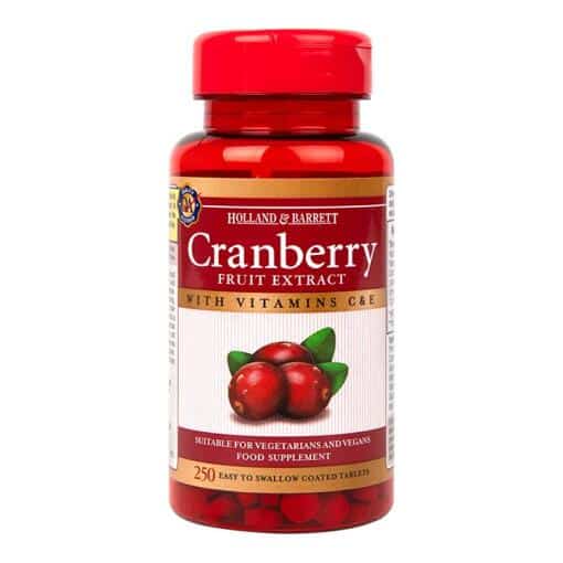 Holland & Barrett Cranberry Concentrate 250 Tablets