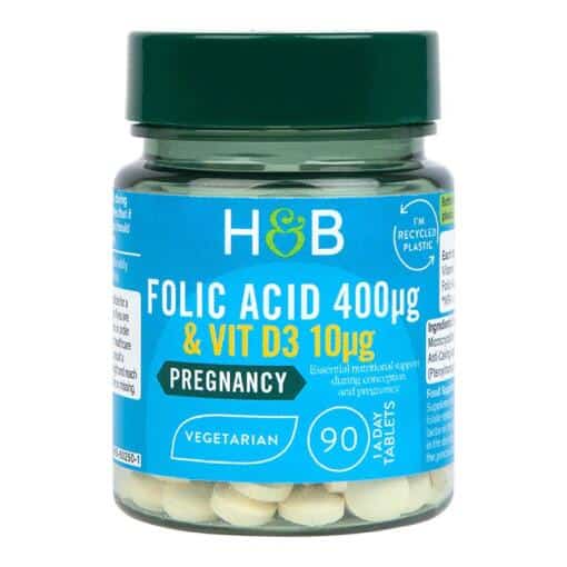 Holland & Barrett - Folic Acid 400mcg