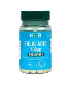 Holland & Barrett Folic Acid 400ug 180 Tablets