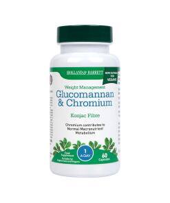 Holland & Barrett Glucomannan & Chromium 60 Capsules