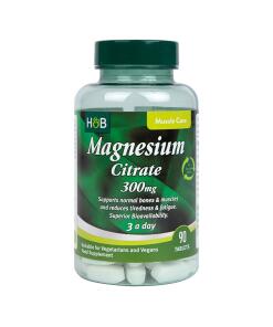 Holland & Barrett Magnesium Citrate 300mg 90 Tablets