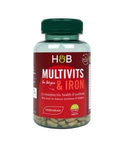 Holland & Barrett Multivitamins & Iron 240 Tablets