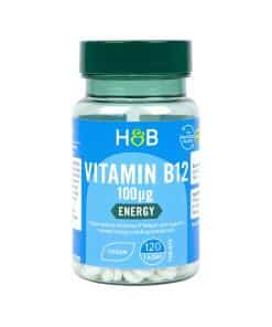 Holland & Barrett Vitamin B12 100ug 120 Tablets
