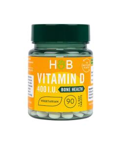 Holland & Barrett Vitamin D3 400 I.U. 10ug 90 Tablets