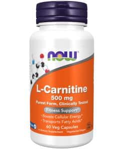 L-Carnitine 500 mg Veg Capsules